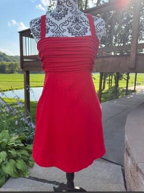 💋 Red Mini Dress – Size Small